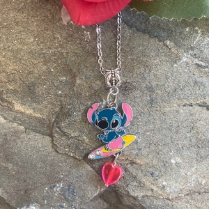 Blue Monster Necklace