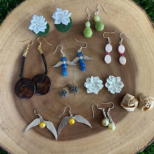 Lot of 10 pairs of earrings