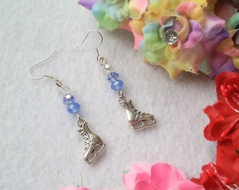 Pair of  Ice Skates Earrings