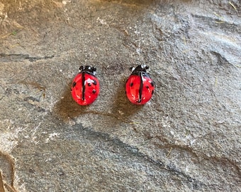 Ladybug Earrings