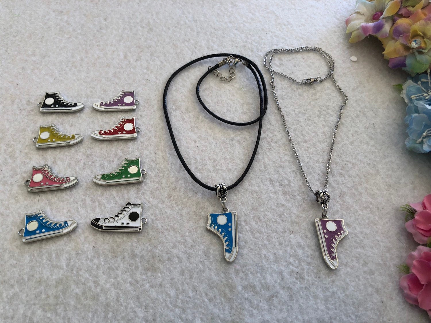 Converse Necklace Etsy UK