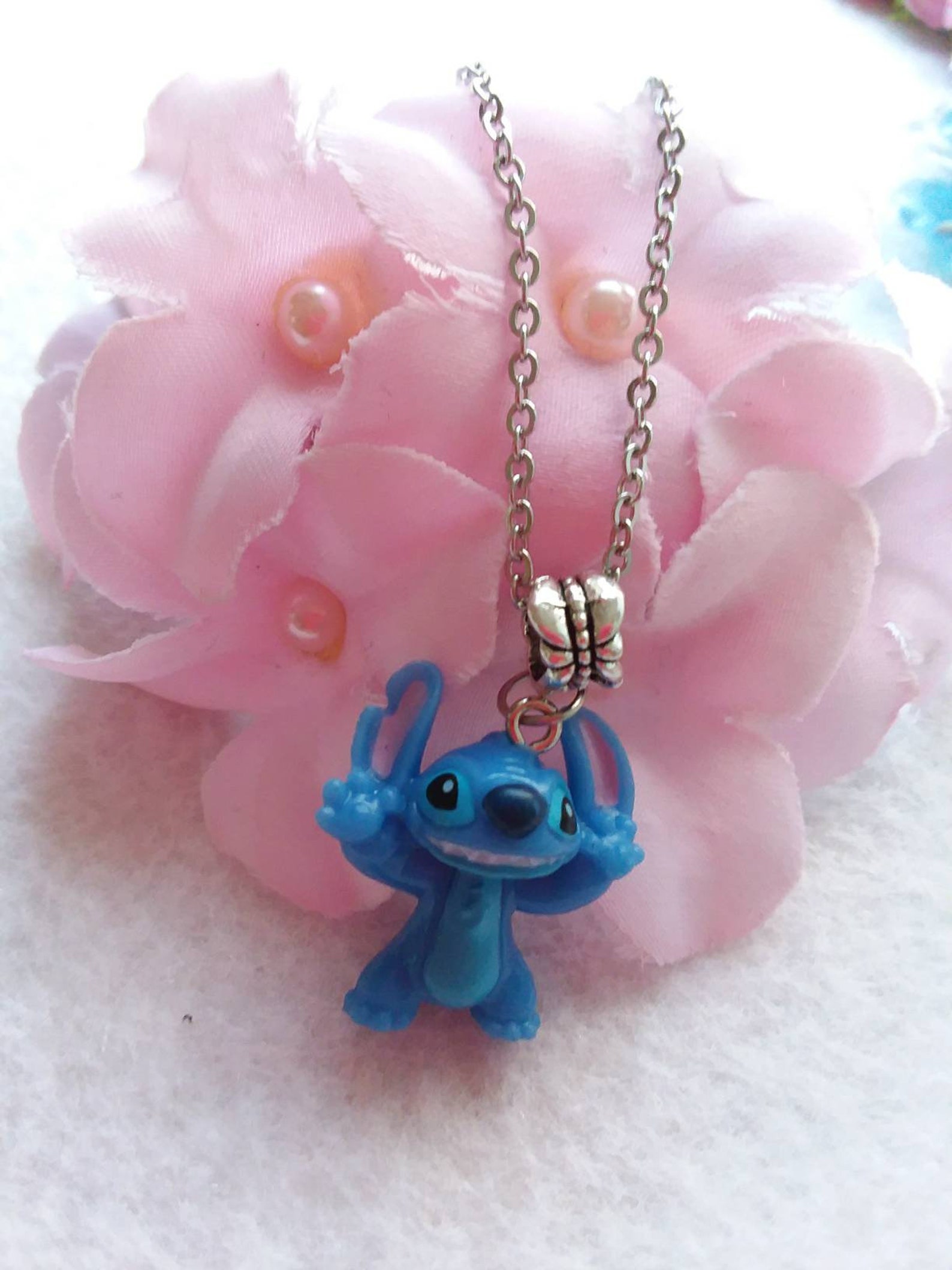Stitch Necklace Etsy