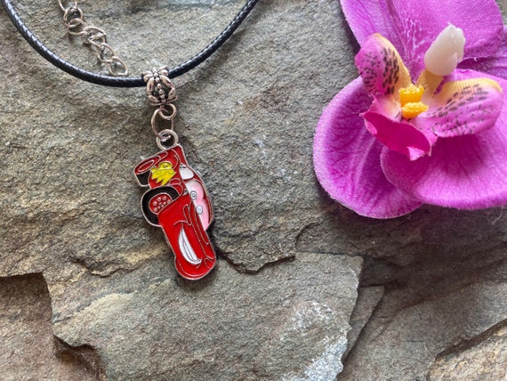 Lightning mcqueen necklace Clearance