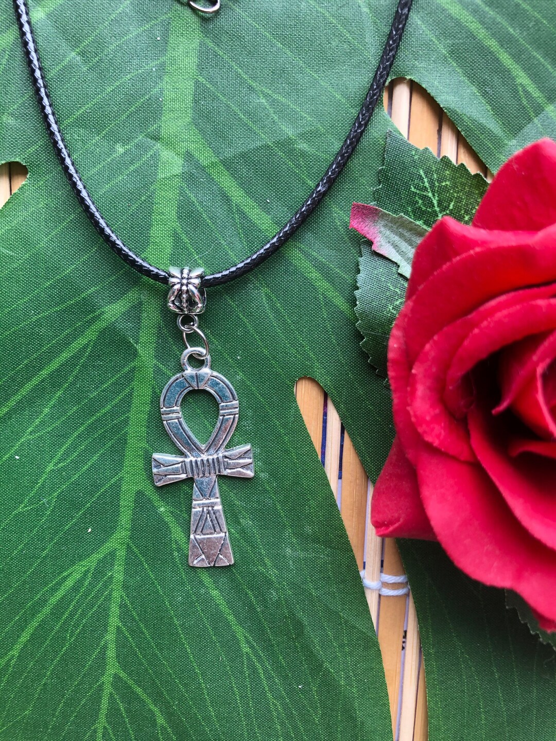 Ankh Cross Necklace. Etsy