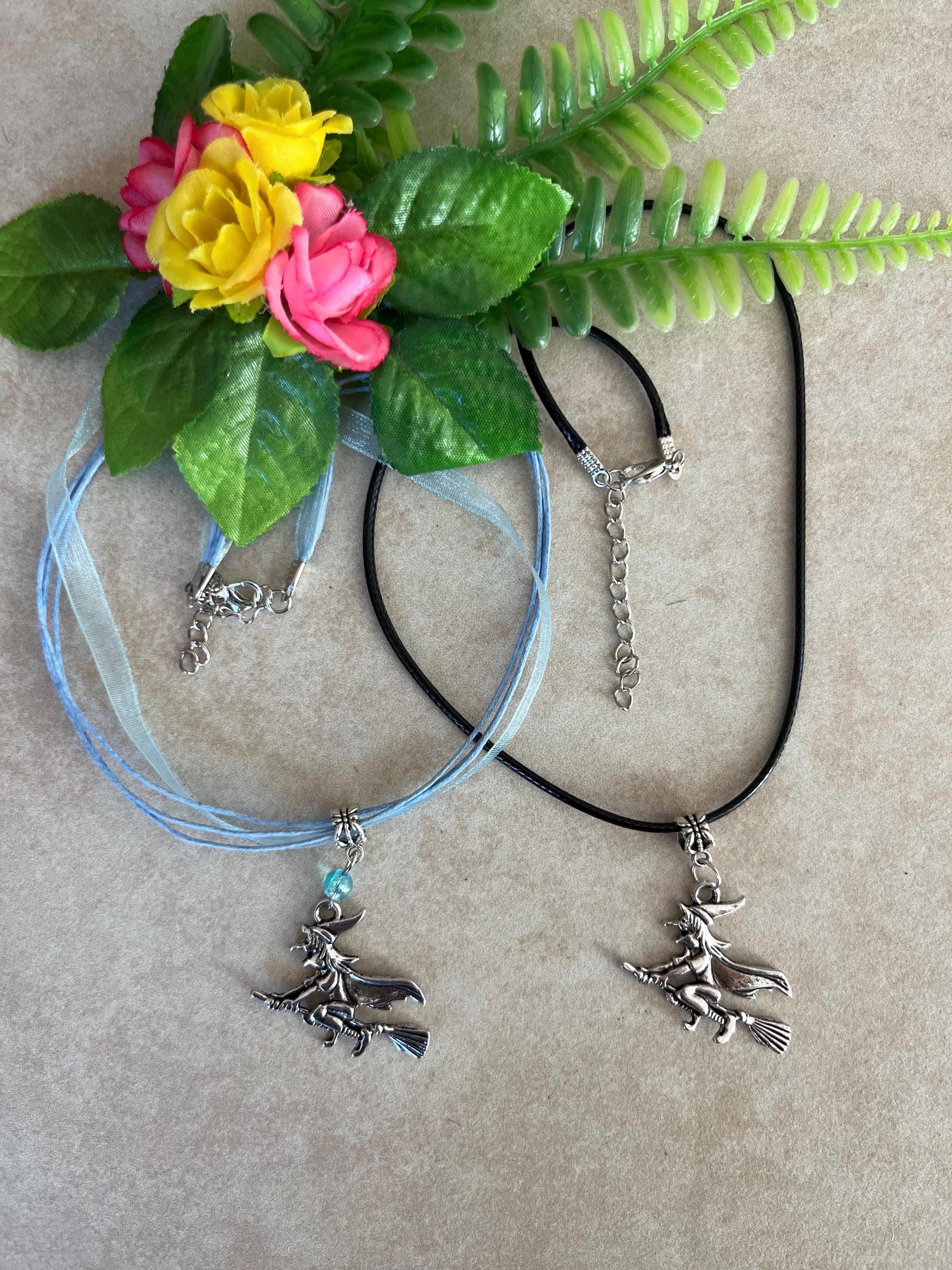 10 Witch Necklaces Party Favors