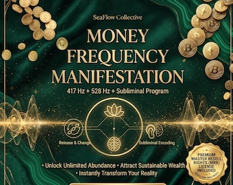 1 Hour 528Hz + 417 Hz + Subliminal Wealth Attraction | Money Manifestation Frequency with MRR