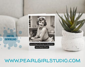 FUNNY Printable Friendship or Happy Birthday Greeting Card/5x7/PDF Instant Download/Humor Cards for Women/Snarky/Sarcastic/Everyday/Pin-up