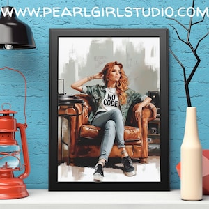 Stampa artistica per fan dei Pearl Jam/Illustrazione senza cornice/Regalo per fan dei Pearl Jam/Regalo per inaugurazione della casa/Versione stampabile/Decorazione da parete/Decorazione per la casa