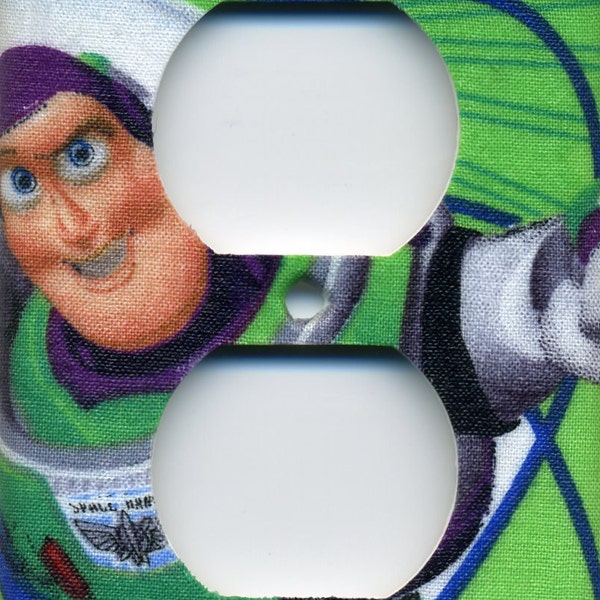 Buzz Lightyear Toy Story Single Outlet Plate