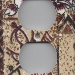 Petroglyph Single Outlet Plate