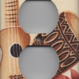Hawai&#39;i Guitar Ukulele Single Outlet  Plate
