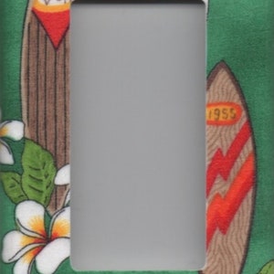 Hawaii Surfboard Single Decora Light Switch Plate