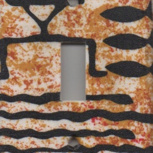 Petroglyph Single Light Switch Plate
