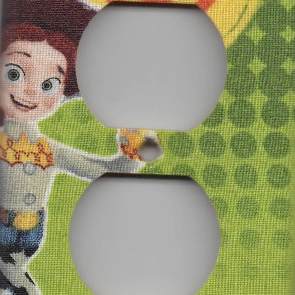 Jessie the Yodeling Cowgirl Toy Story Single Outlet Plate