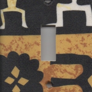 Hawai&#39;i Petroglyph Single  Light Switch Plate