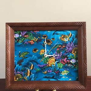 Hawai'i Dolphin Fish Ocean Clock image 1