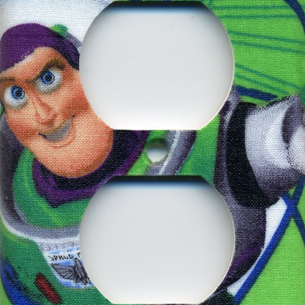 Buzz Lightyear Toy Story Single Outlet Plate