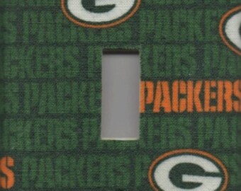 Green Bay Packers Single Light Switch Plate