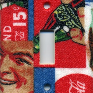 Coca Cola Single Light Switch Plate