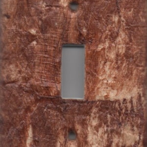 Genuine Tapa Single Light Switch Plate