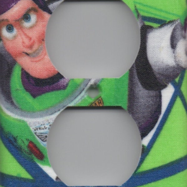 Buzz Lightyear Toy Story Single Outlet Plate