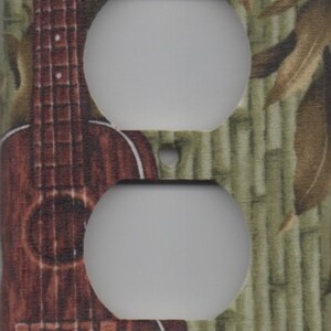 Hawai&#39;i Guitar Ukulele Single Outlet  Plate