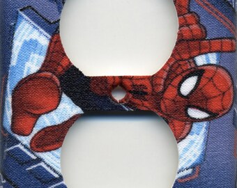 Spider-Man Single Outlet Plate