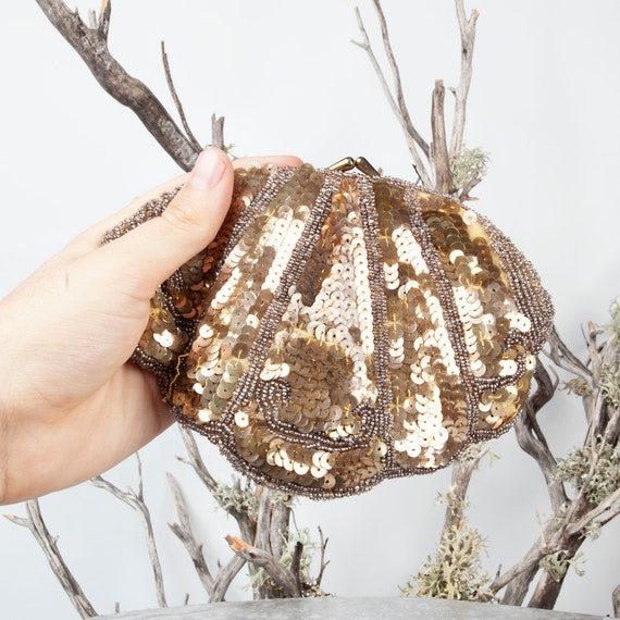 1920s, Vintage Sequin, Beaded Purse, Vintage Eveni