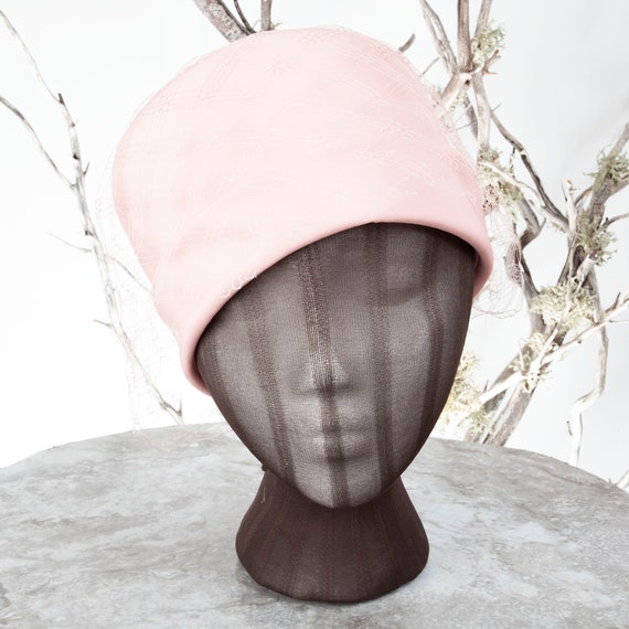 1950s Carmelita of California Vintage Pillbox Hat,
