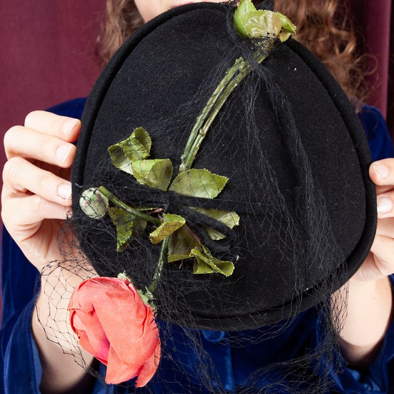 1940s, Noreen Fashions Doll Hat, 1940's, Pièce De… - image 9