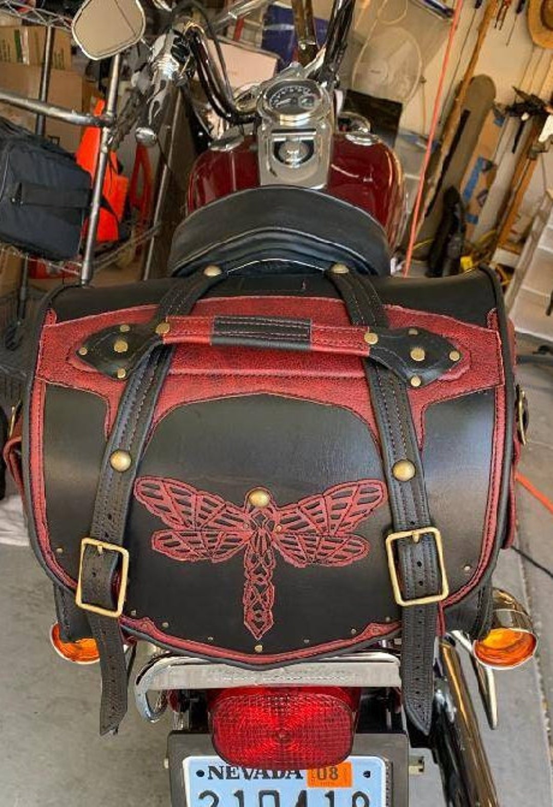 Motorcycle Saddle Bag Pannier Bag Trunk Bag Motorcycle Tail 