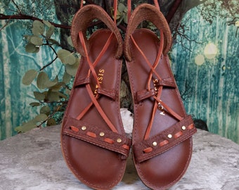 Custom Size,Leather Sandals,Handmade Sandals,Greek Goddess Sandals, Greek Sandals,Grecian Sandals,Barefoot Sandals,Womens Leather Sandals