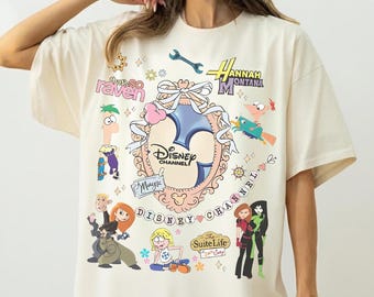 Camiseta Coquette Bow de Disney Channel Originals, Camiseta de Disney Channel High School Musical Hannah Montana Lizzie McGuire, Viaje familiar a Disneyland