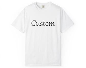 Spersonalizowana koszulka T-shirt na jeden przedmiot