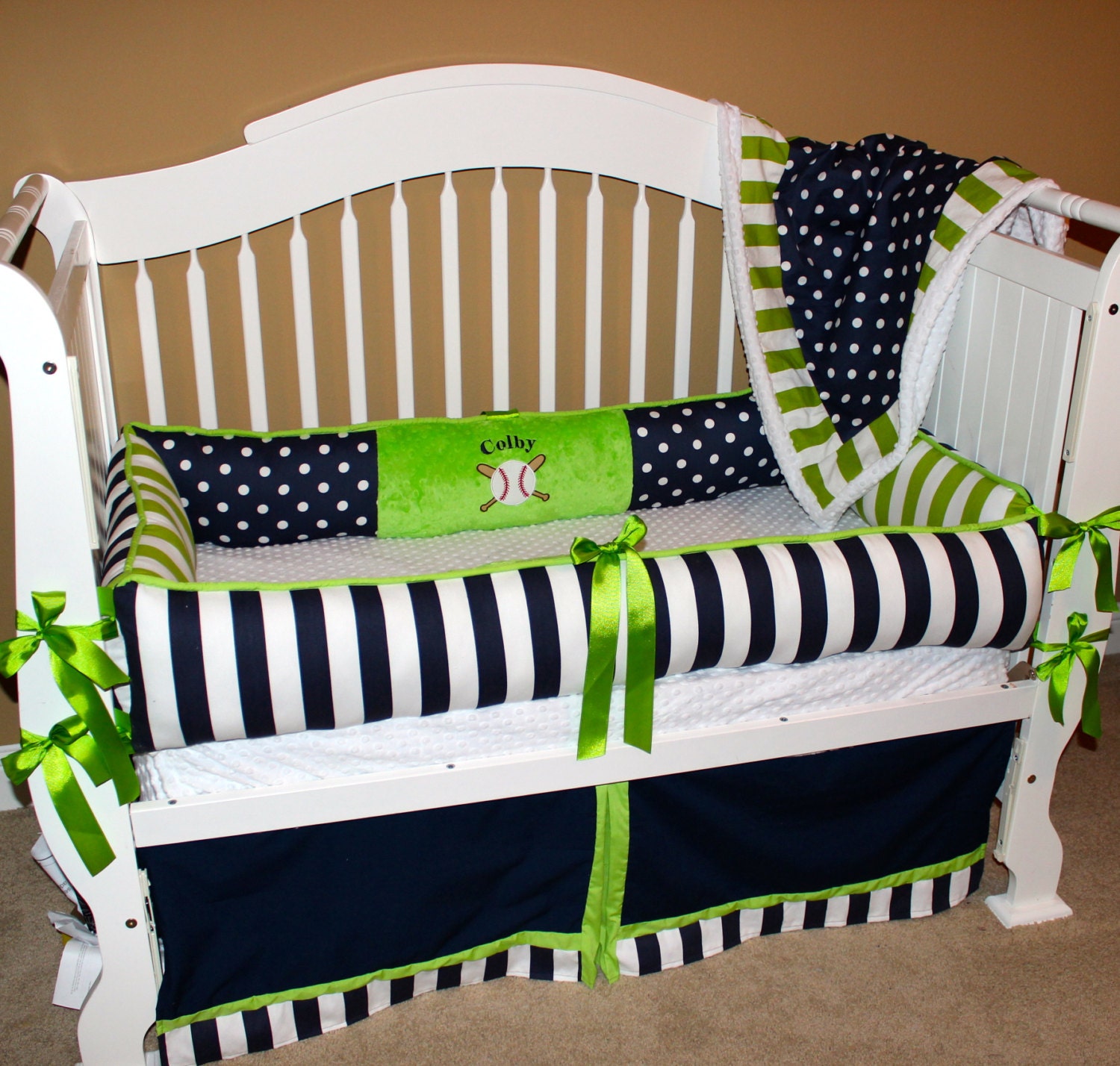 Colby custom baby bedding 6 pc set Etsy