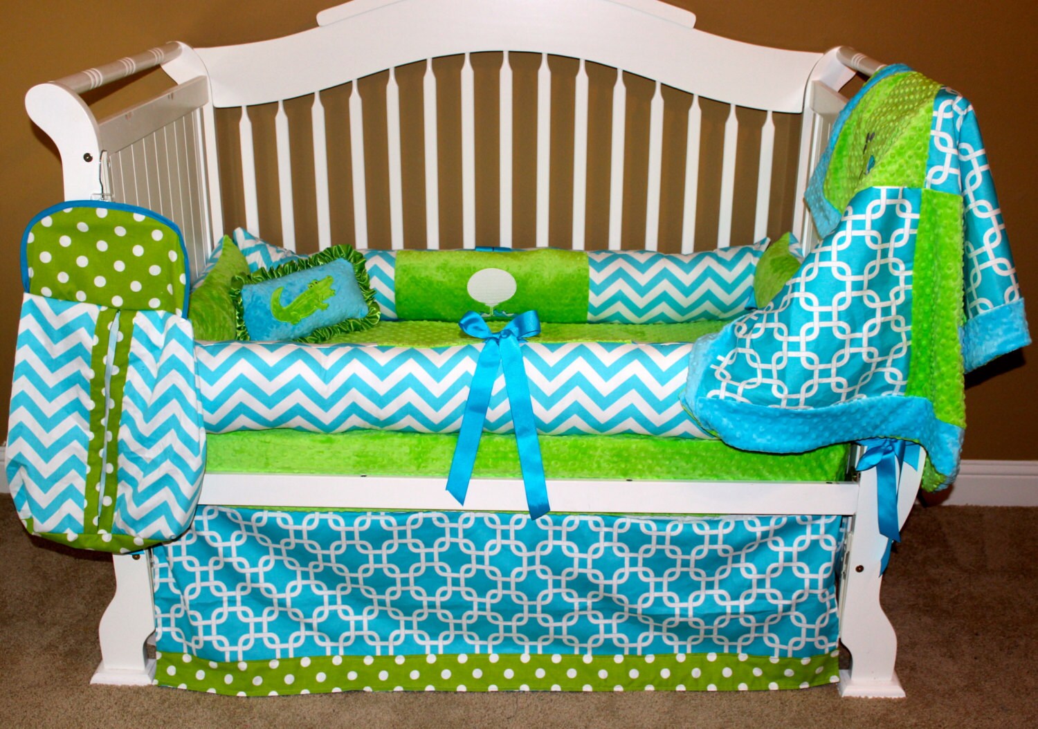 Landon custom baby bedding 6 pc set Etsy