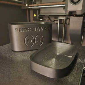 Sink Saver – Fun & Effortless Dish Drainer |Draining Aid | Kitchen Organizer | 3d Print stl files image 7