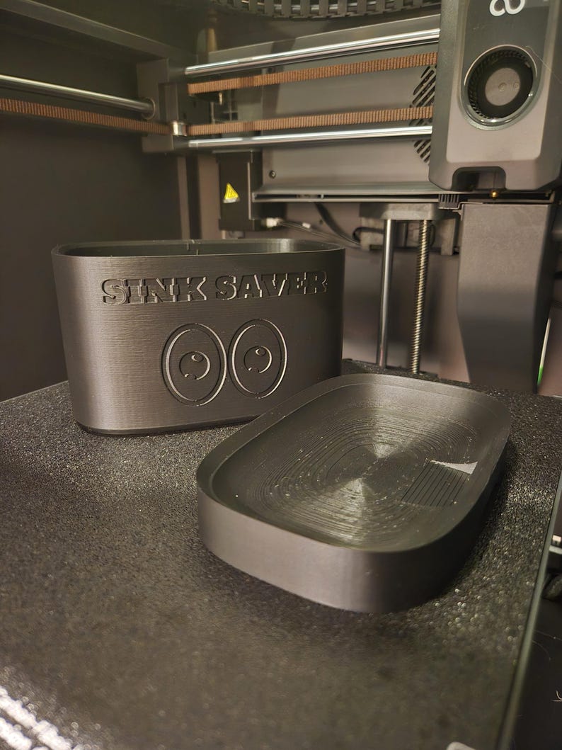 Sink Saver – Fun & Effortless Dish Drainer |Draining Aid | Kitchen Organizer | 3d Print stl files image 7