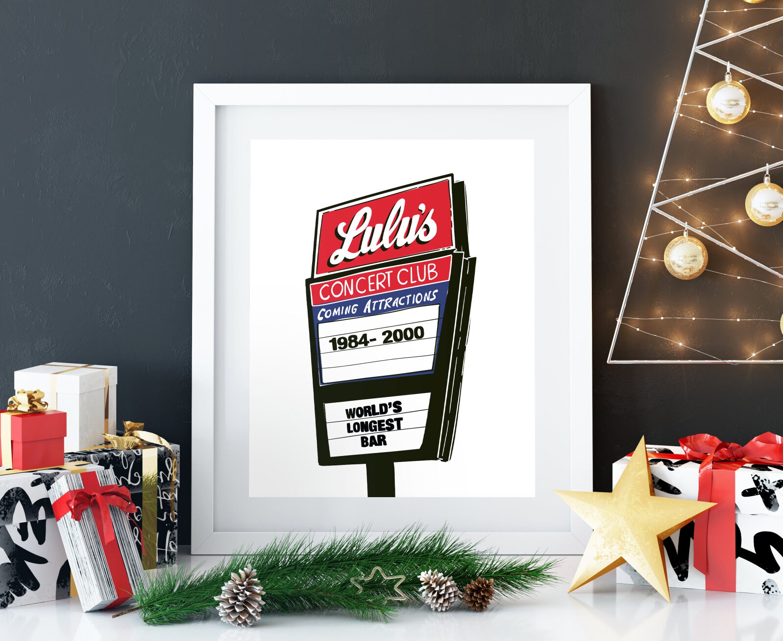 Lulu's Kitchener Longest Bar Dance Club Watering Etsy Canada
