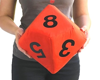 Large Stuffed D10 - Made to Order