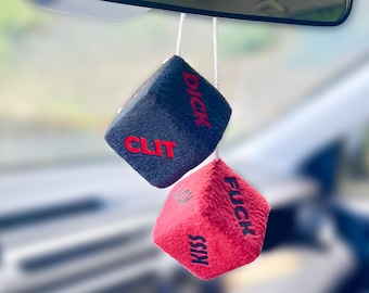 Dirty Fuzzy Dice - Mature Content