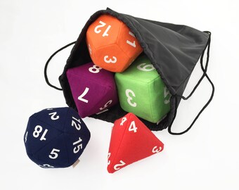 plush dnd dice