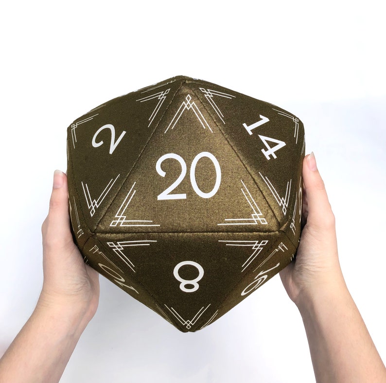 Custom Giant D20 Medium Stuffed D20 Geek Wedding Dice Etsy