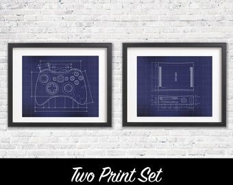 Two Print XBOX 360 Print Set - Printable