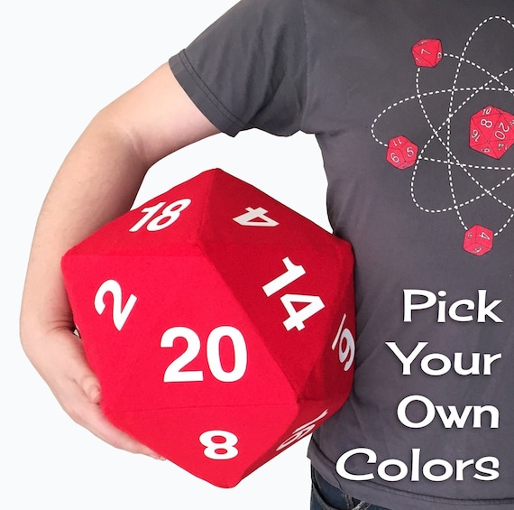 large plush dice