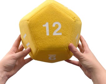 Medium Stuffed D12 - Made to Order