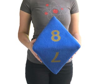 Large Stuffed D8 - Made to Order