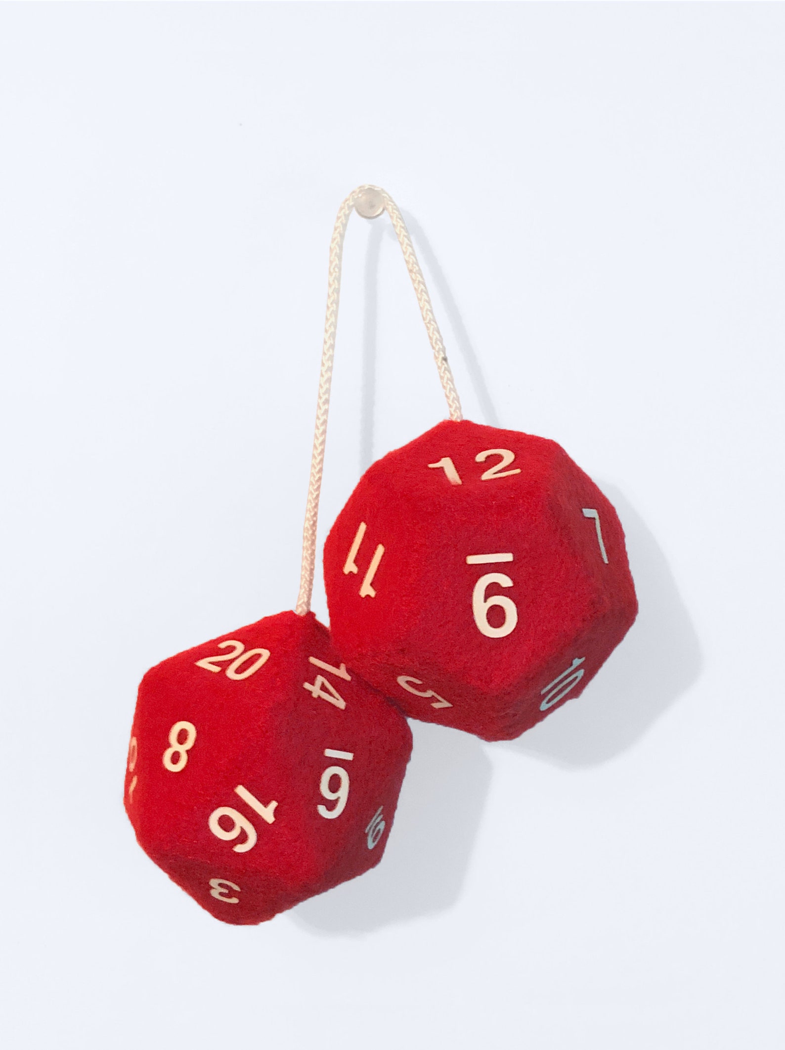 Custom Fuzzy Dice D20 D12 D10 D8 Etsy