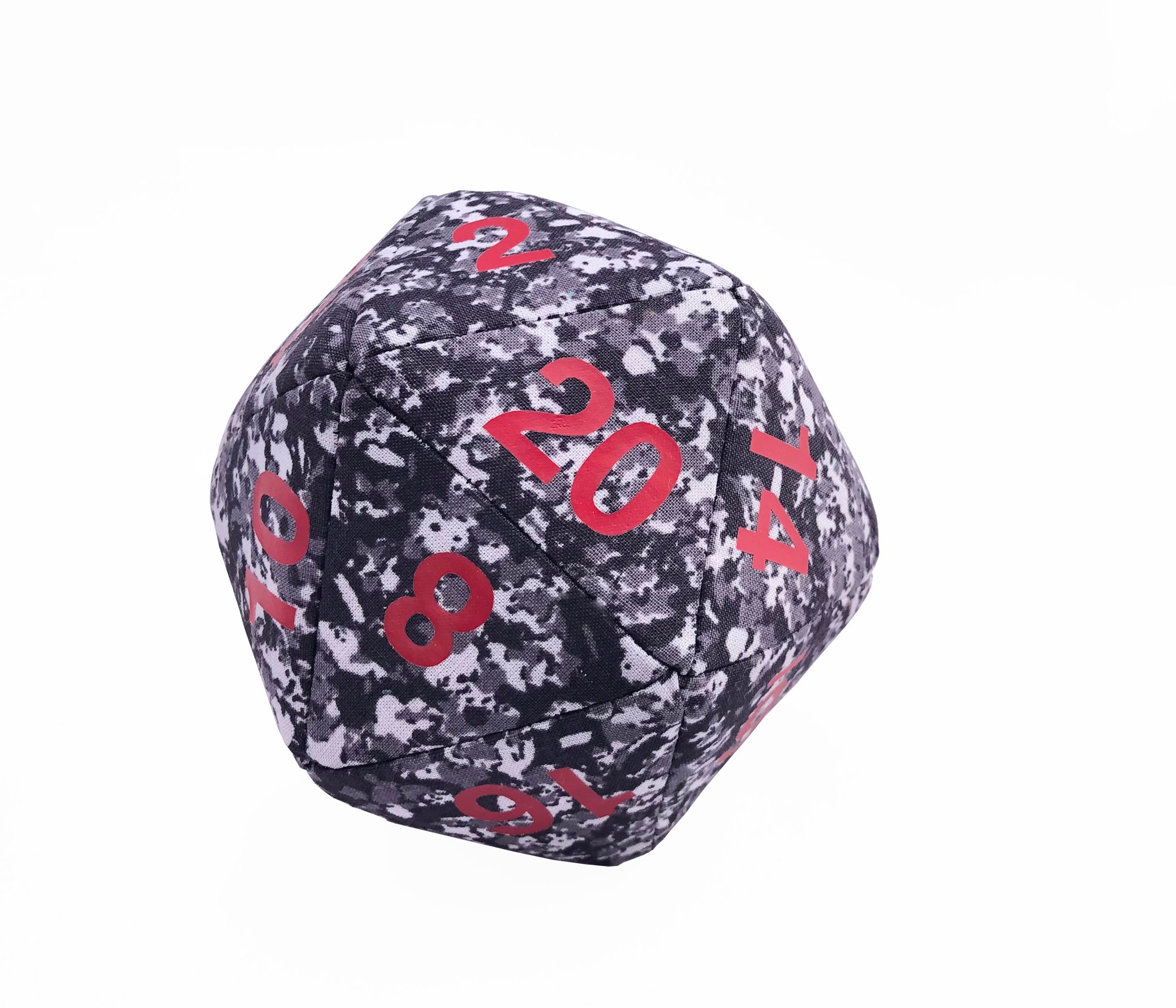 giant d20 plush