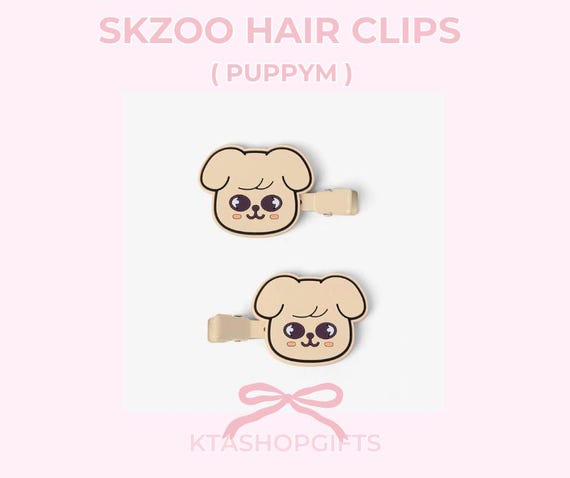Stray Kids SKZOO Official Leebit Puppym Hair Clip | 5-STAR Dome